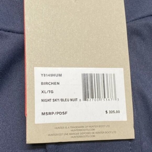 NEW HUNTER Mens Jacket Night Sky Blue Size XL Birchen 3-In-1 Hooded Full Zip - Picture 6 of 14